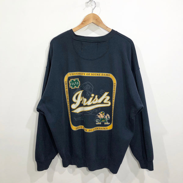 Vintage Sweatshirt Notre Dame Uni Fighting Irish (2XL)