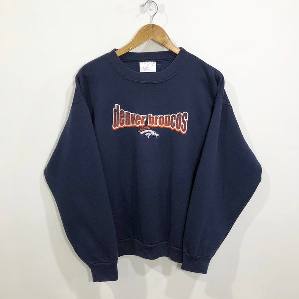 Vintage Logo Athletic Sweatshirt NFL Denver Broncos (M/SHORT)