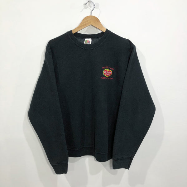 Vintage Fruit of the Loom Sweatshirt 2000 Belmont (S/SHORT)