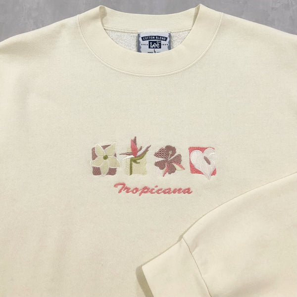 Vintage Lee Sweatshirt Tropicana USA (L)