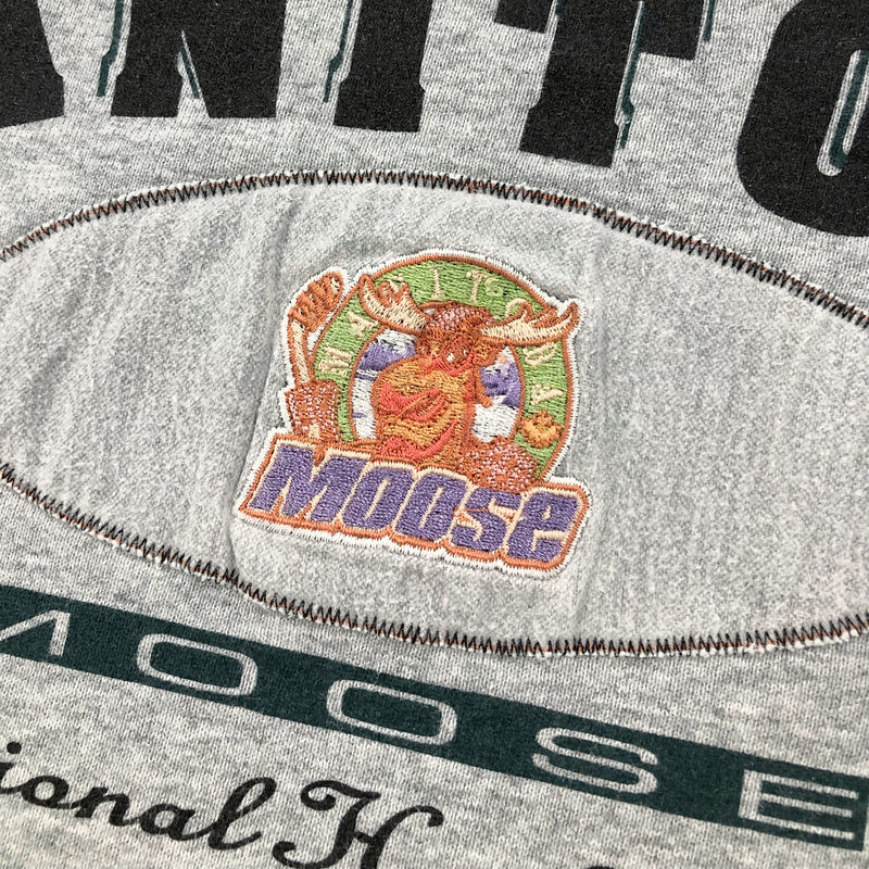 Vintage Fruit of the Loom Sweatshirt IHL Manitoba Moose (L)