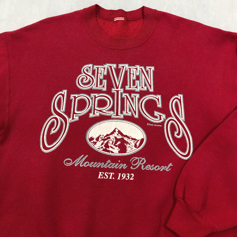 Vintage Sweatshirt Seven Springs (L)