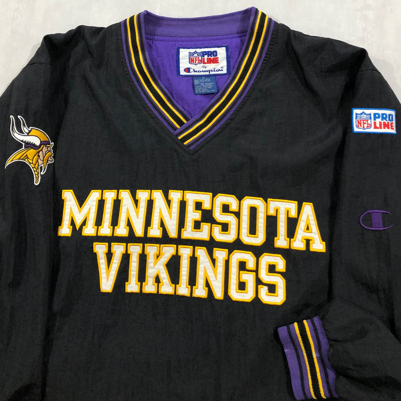 Vintage Champion NFL Windbreaker Minnesota Vikings (L/BIG)