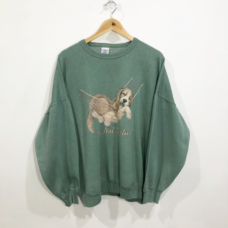 Vintage Sweatshirt Do Not Disturb (W/L)