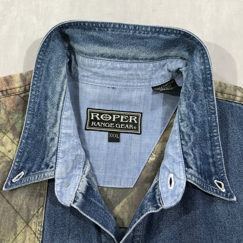 Vintage Denim Hunting Shirt (3XL/TALL)