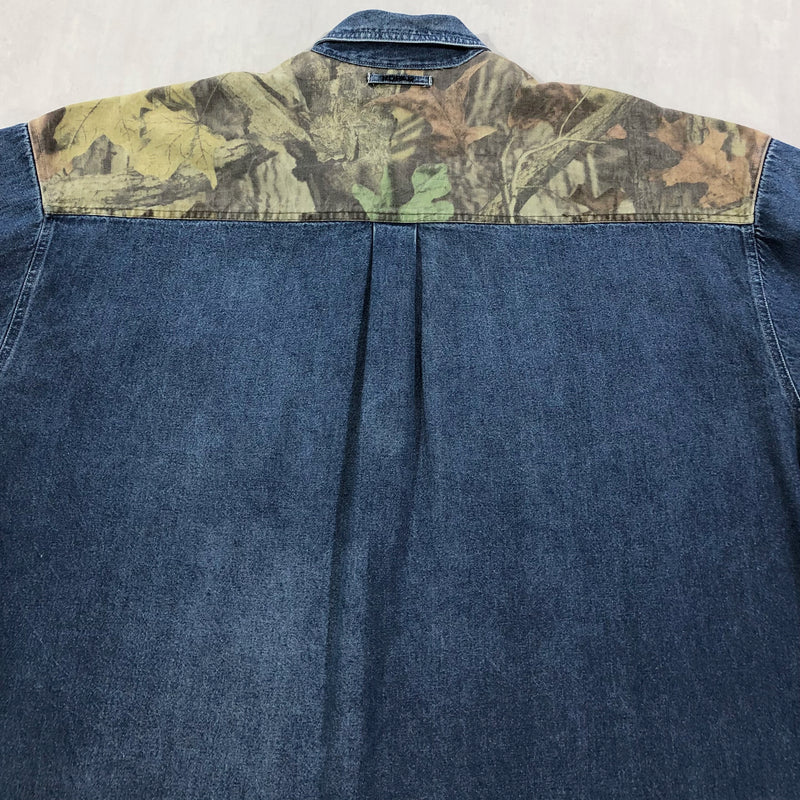 Vintage Denim Hunting Shirt (3XL/TALL)