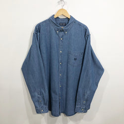 Vintage CHAPS Denim Shirt (2XL/TALL)