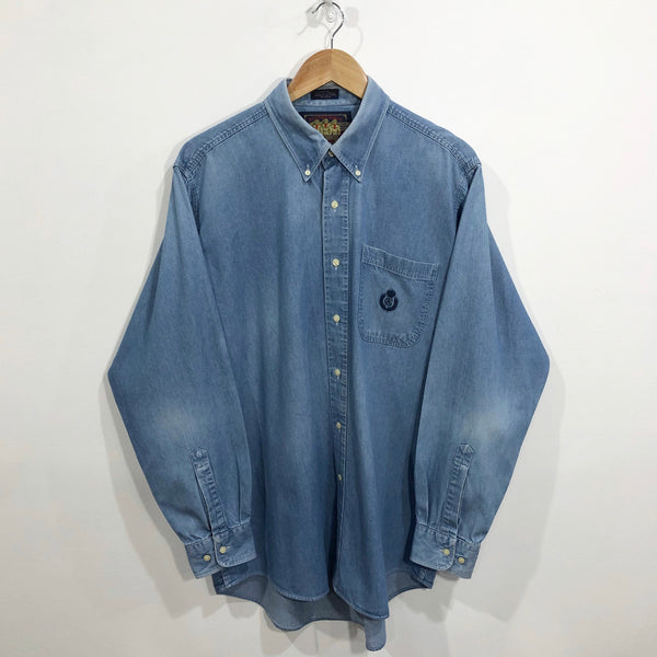 Vintage Polo Ralph Lauren Denim Shirt (XL)