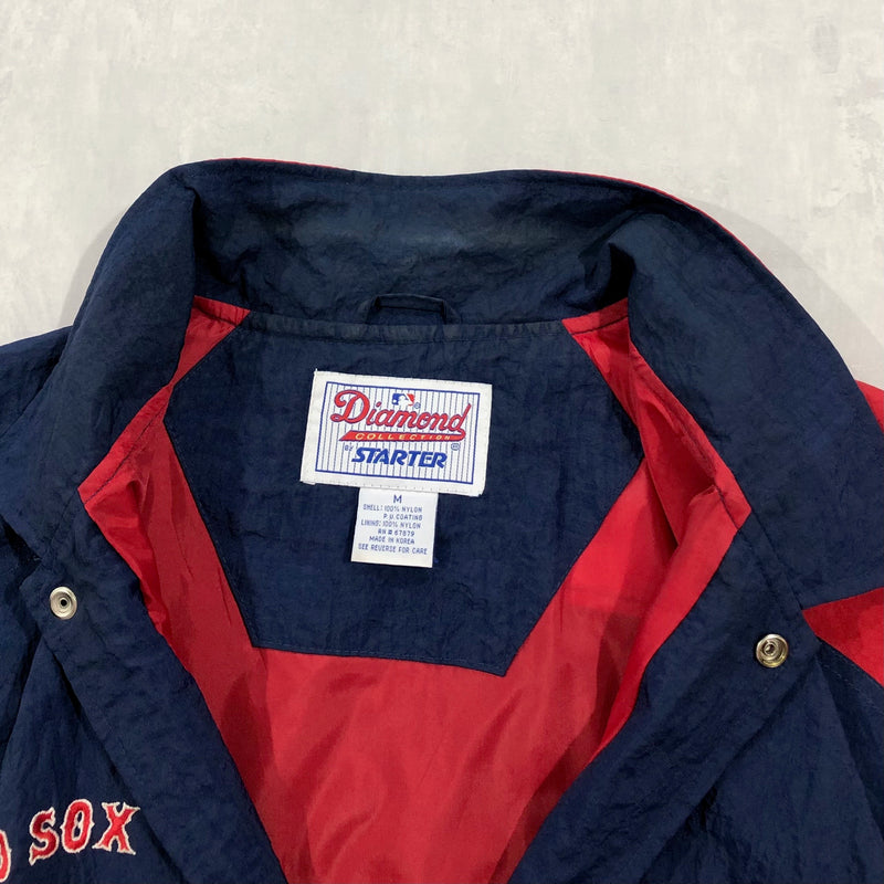 BOSTON RED SOX VINTAGE STARTER WOOL VARSITY JACKET SIZE LARGE