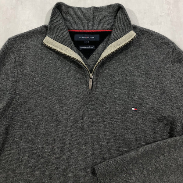 Tommy Hilfiger Wool Knit Quarter Zip (S)