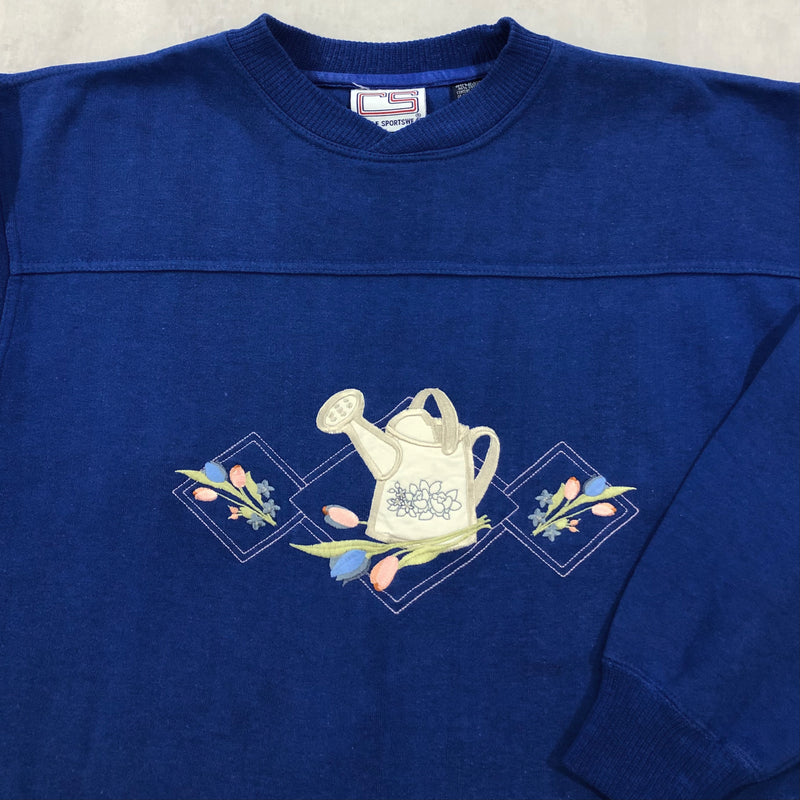 Vintage Sweatshirt Flowers (W/L)