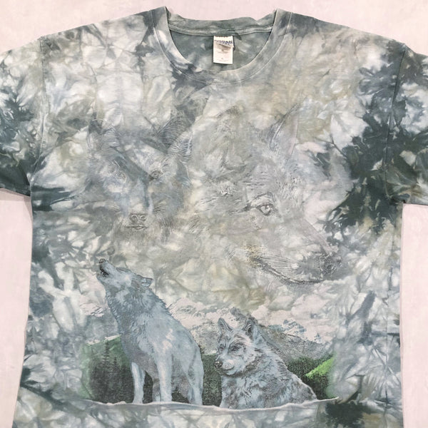 Gildan Tie-Dye T-Shirt Wolves (XL)