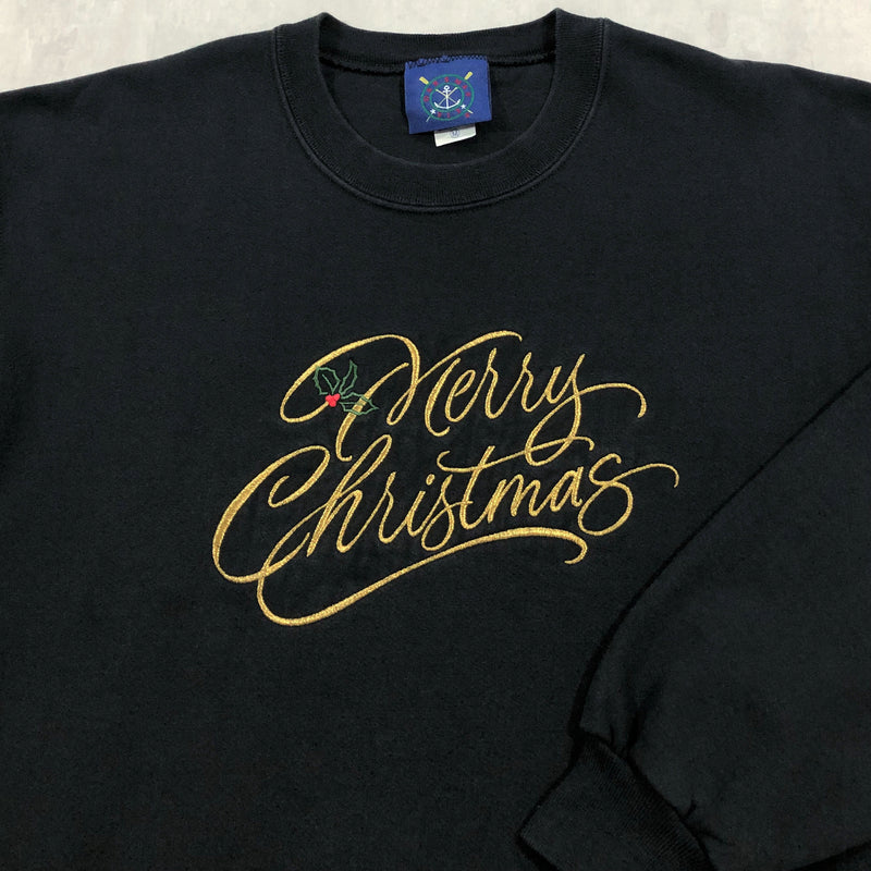 Vintage Sweatshirt Merry Christmas (M)