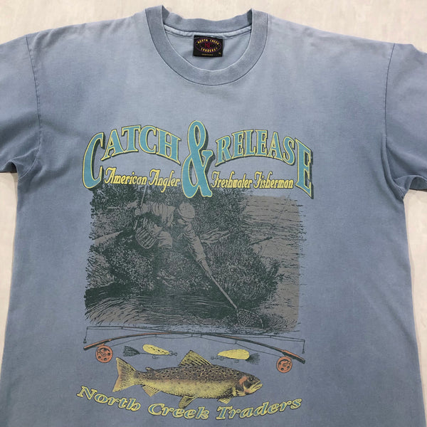 Vintage T-Shirt Catch & Release USA (XL)