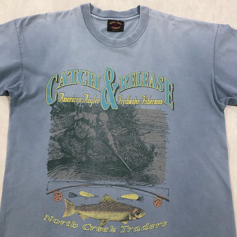 Vintage T-Shirt Catch & Release USA (XL)