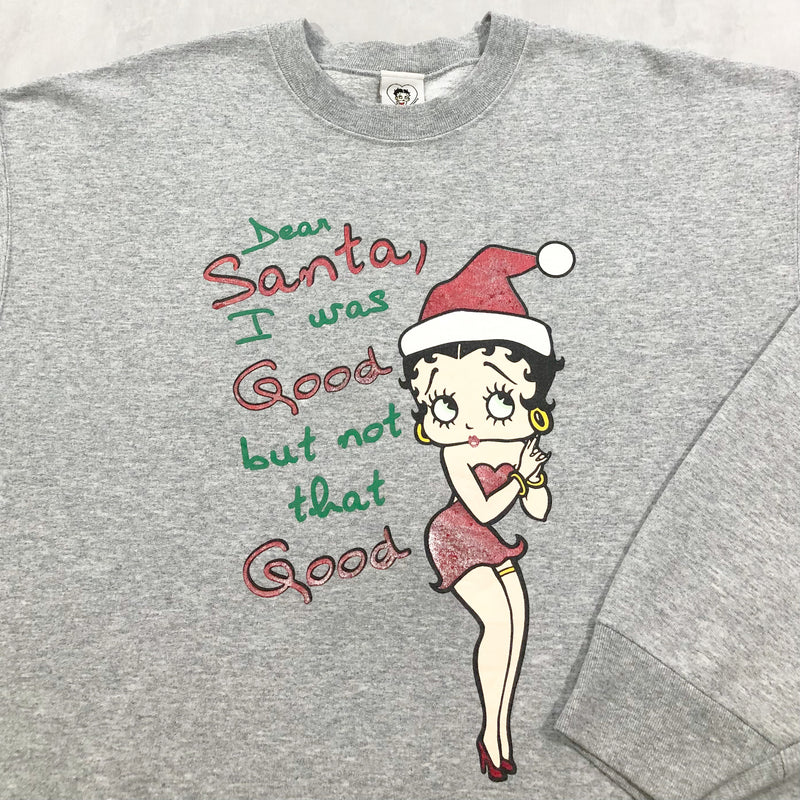 Betty Boop Sweatshirt Dear Santa (XL)