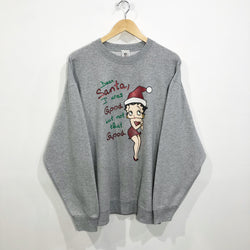 Betty Boop Sweatshirt Dear Santa (XL)