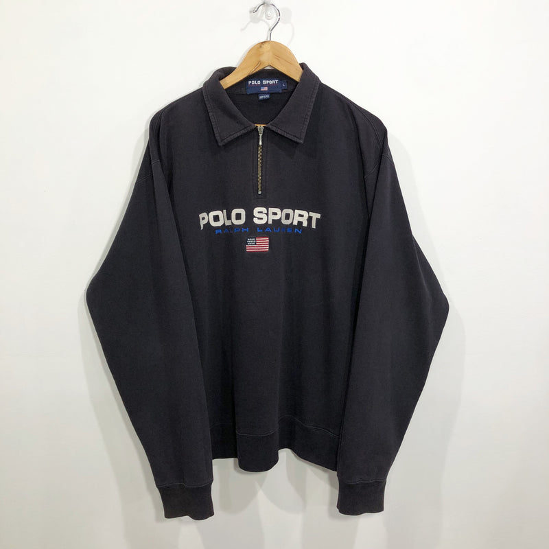 Vintage Polo Sport Ralph Luaren Quarter Zip (XL)