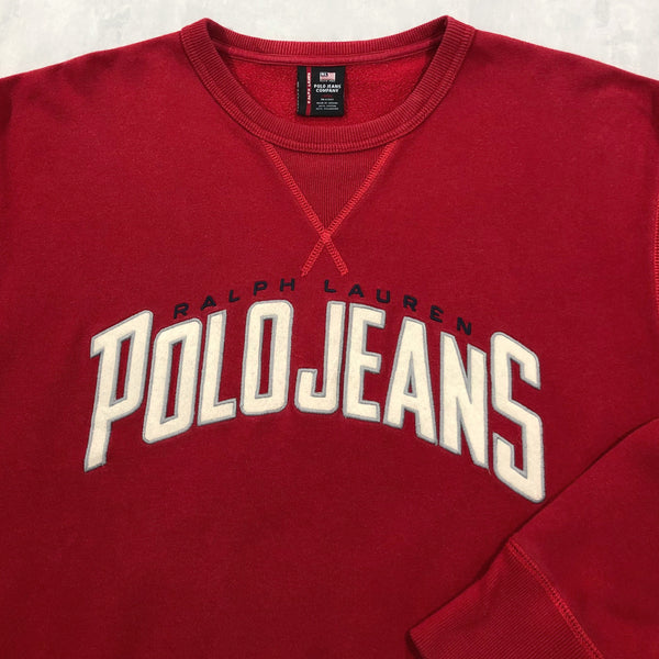 Vintage Polo Jeans Co. Ralph Lauren Sweatshirt (XL)