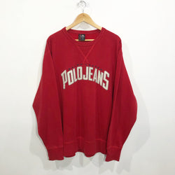 Vintage Polo Jeans Co. Ralph Lauren Sweatshirt (XL)