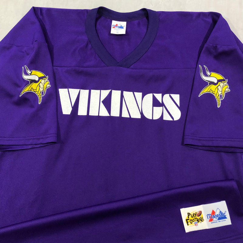 Vintage Majestic NFL Jersey Minnesota Vikings USA (XL/TALL)