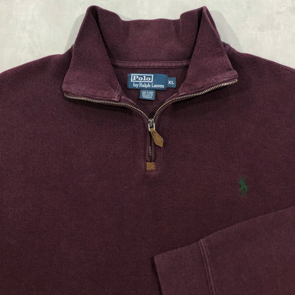 Polo Ralph Lauren Knit Quarter Zip (XL/SHORT)