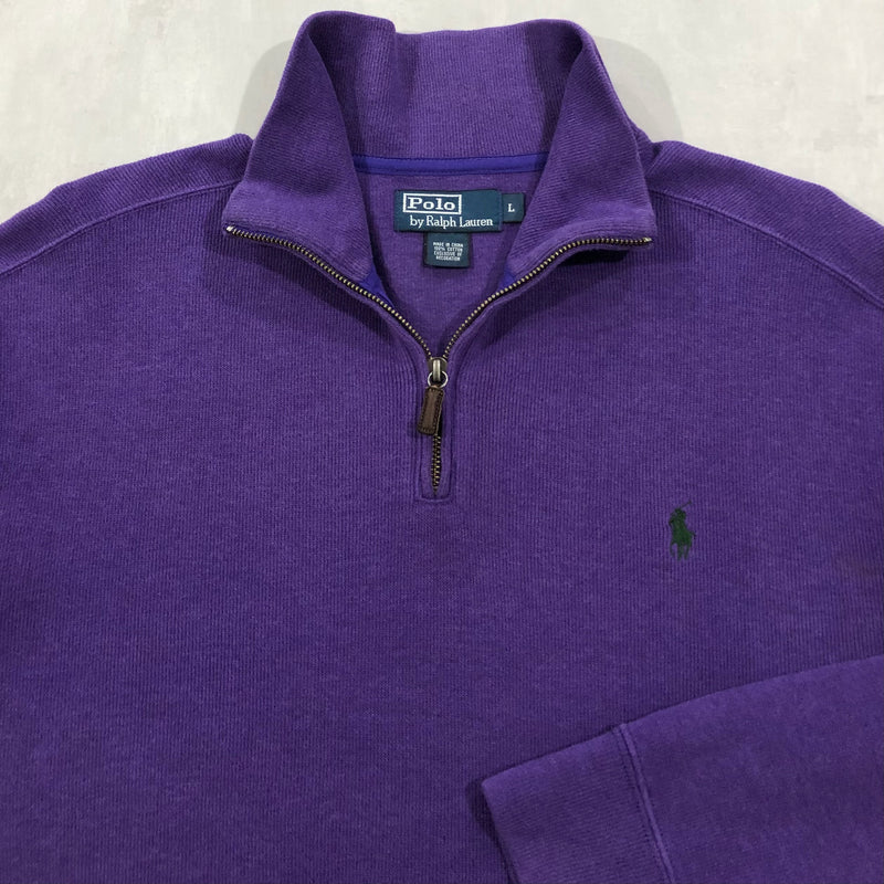 Polo Ralph Lauren Knit Quarter Zip (L/BIG-XL)