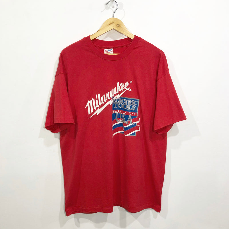 Vintage Hanes T-Shirt Milwaukee Tool USA (XL)