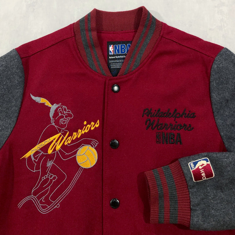 NBA Varsity Jacket Warriors with old logo (M)