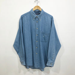 Vintage Nautica Denim Shirt (XL)