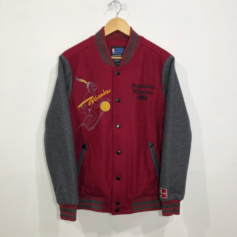 NBA Varsity Jacket Warriors with old logo (M)