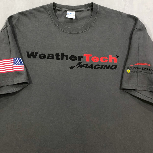 Weather Tech Racing T-Shirt Racing with Ferrari (XL)