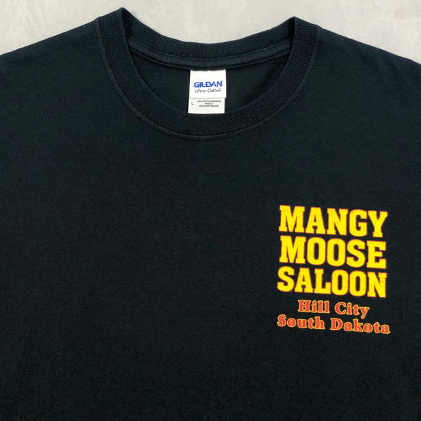 Gildan T-Shirt Mangy Moose Saloon (L)