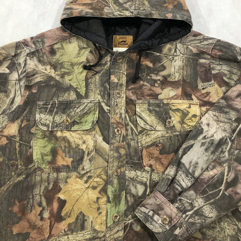 Vintage Duxbak Camo Shirt Jacket (L/BIG)