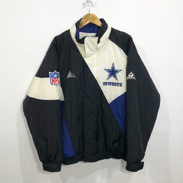 Vintage Dallas Cowboys Jacket Apex One Size Large L NFL 