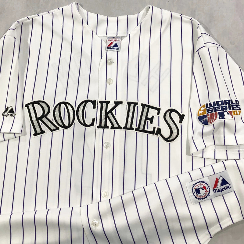 Majestic Jersey 2007 World Series Rockies (3XL)