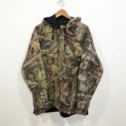 Vintage Duxbak Camo Shirt Jacket (L/BIG)