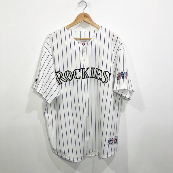 Majestic Jersey 2007 World Series Rockies (3XL)