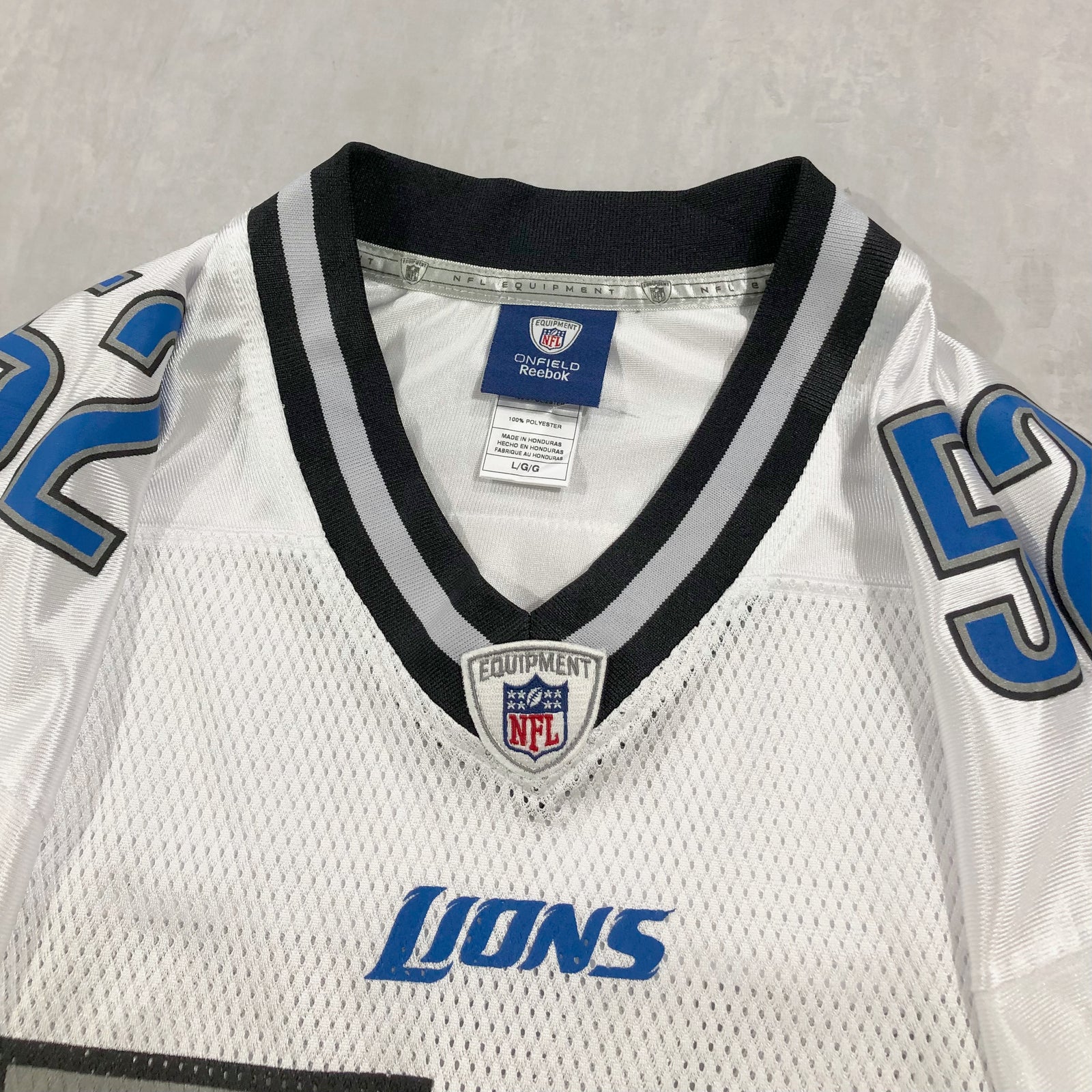 Reebok NFL Jersey Detroit Lions XL TALL VINTAGELANDNZ