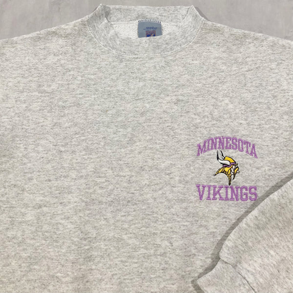 Vintage Logo 7 Sweatshirt Minnesota Vikings USA (M/SHORT)