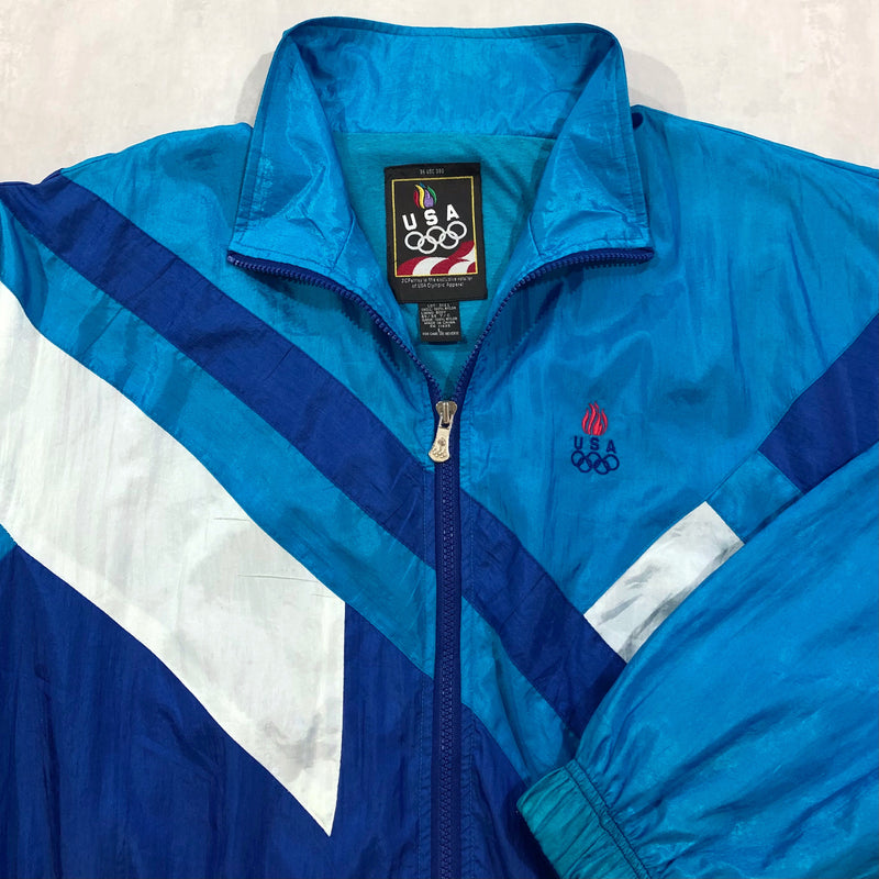 Vintage USA Olympic Apparel Jacket (L)