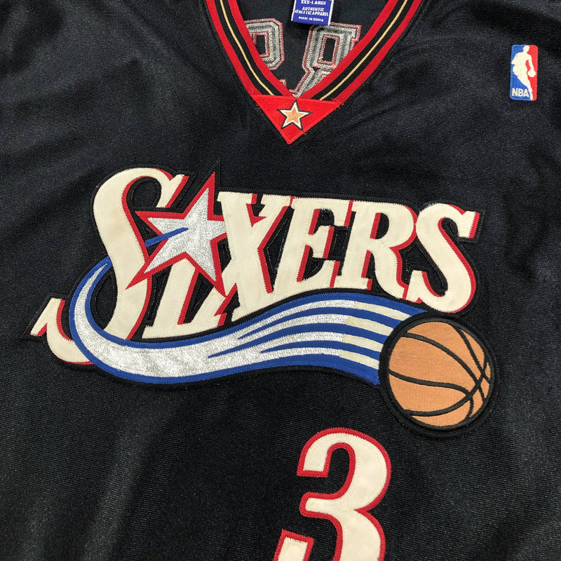 Vintage Champion NBA Jersey Philadelphia 76ers Aleen Iverson (3XL/TALL)