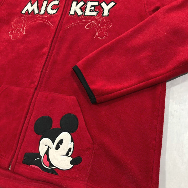 Disney Fleece Hoodie Zip Mickey (W/L)