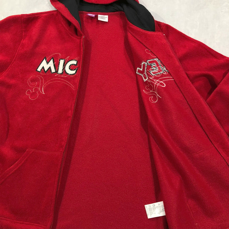 Disney Fleece Hoodie Zip Mickey (W/L)