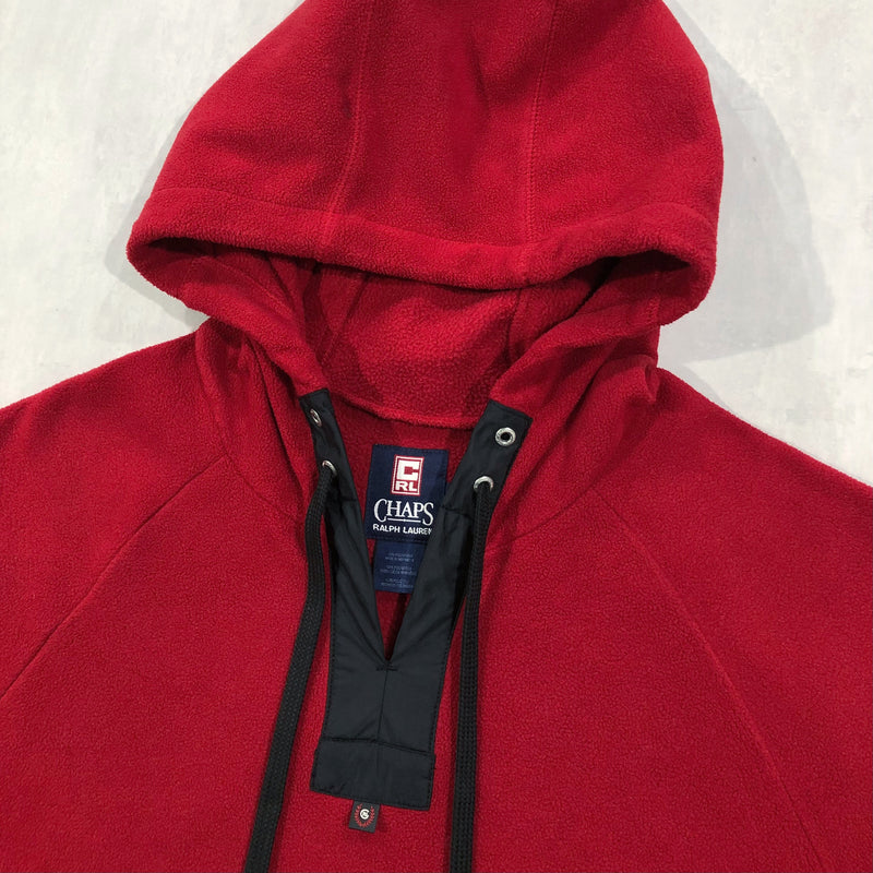 Vintage CHAPS Ralph Lauren Fleece Hoodie (XL)