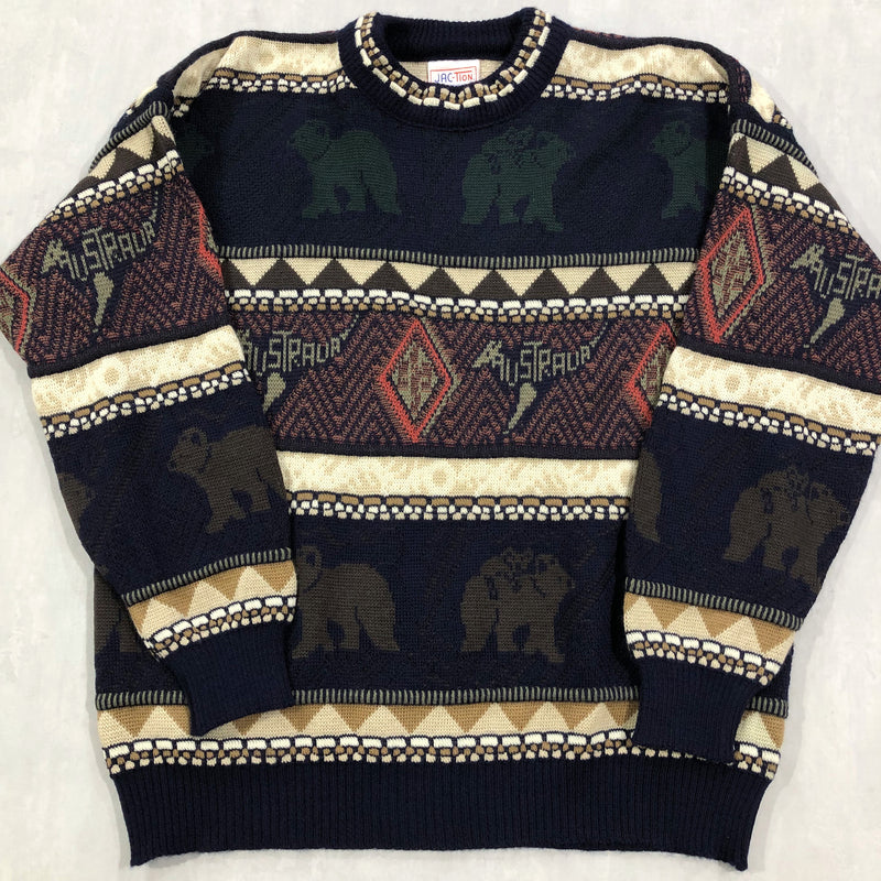 Vintage Jac-Tion Australia Wool Knit Sweater (L)