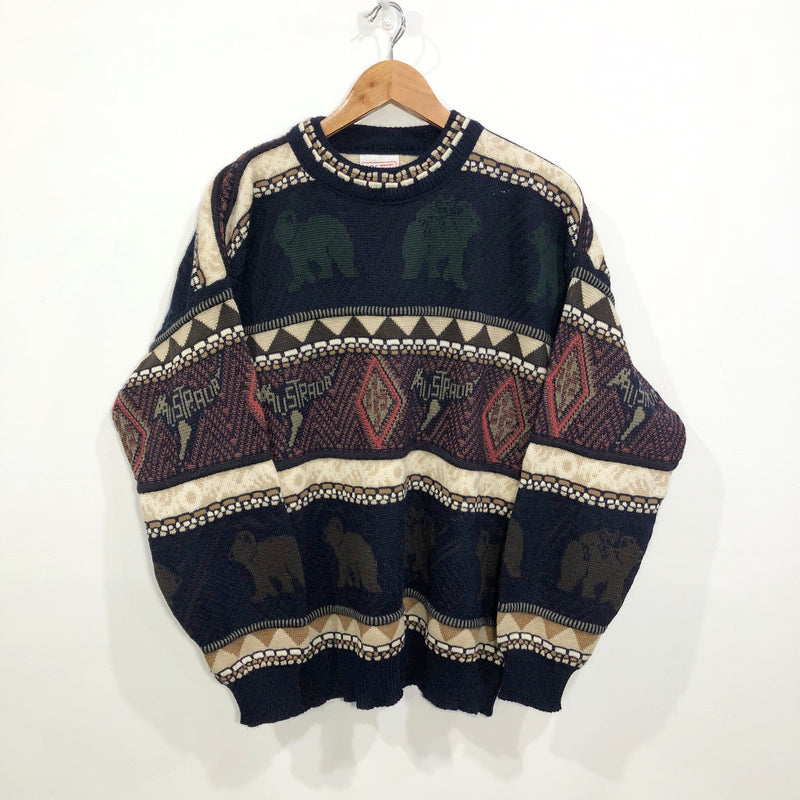 Vintage Jac-Tion Australia Wool Knit Sweater (L)