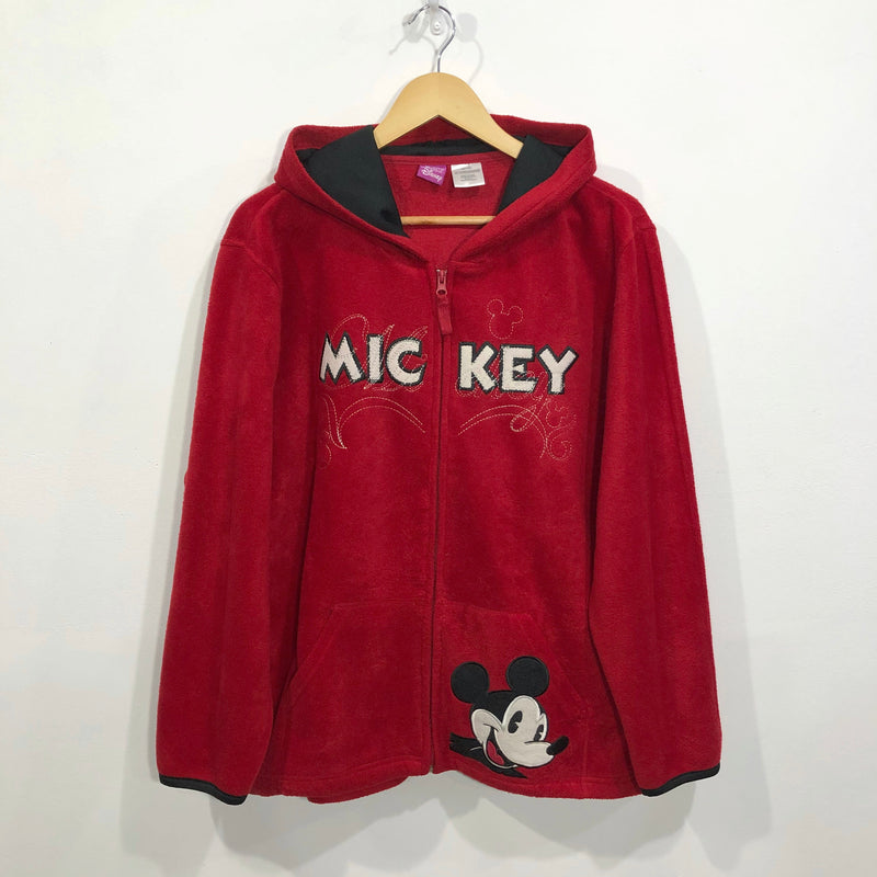 Disney Fleece Hoodie Zip Mickey (W/L)