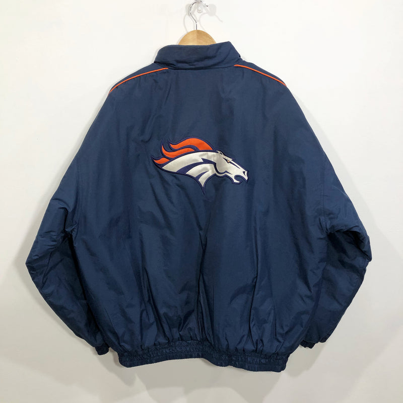 Vintage Logo Athletic Jacket NFL Denver Broncos (2XL/BIG-3XL)