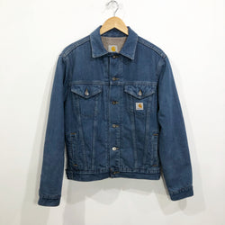 Carhartt Sherpa Lined Denim Jacket (S/SHORT)